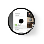 Nedis Coax Kabel På Rulle | RG174 | 50 Ohm | Enkelt afskærmet | ECA | 100.0 m | Coax | PVC | Sort | Rulle