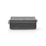 Nedis Digital Audio Converter | 1-veje | Indgang til lyd- / video- / dataforbindelser: 1x S/PDIF (RCA) Female / 1x Toslink Female | Audio / video / dataforbindelser output: 2x RCA Male | Manual | Sort