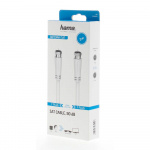 Hama Antennekabel SAT 90dB F-F Hvid 3,0m