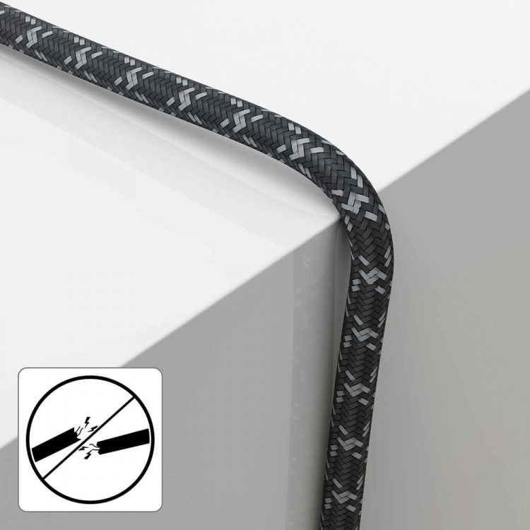 Hama Antennekabel 120dB sort/grå 1.5m Hama Antennekabel 120dB sort/grå 1.5m