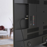 Hama Antennekabel SAT 120dB F-F Sort/Grå 1,5m