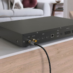 Hama Antennekabel SAT 120dB F-F Sort/Grå 5,0m