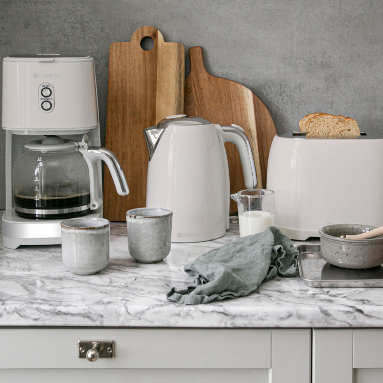 Champion Kaffebryggare Creme White Serie Champion Kaffebryggare Creme White Serie