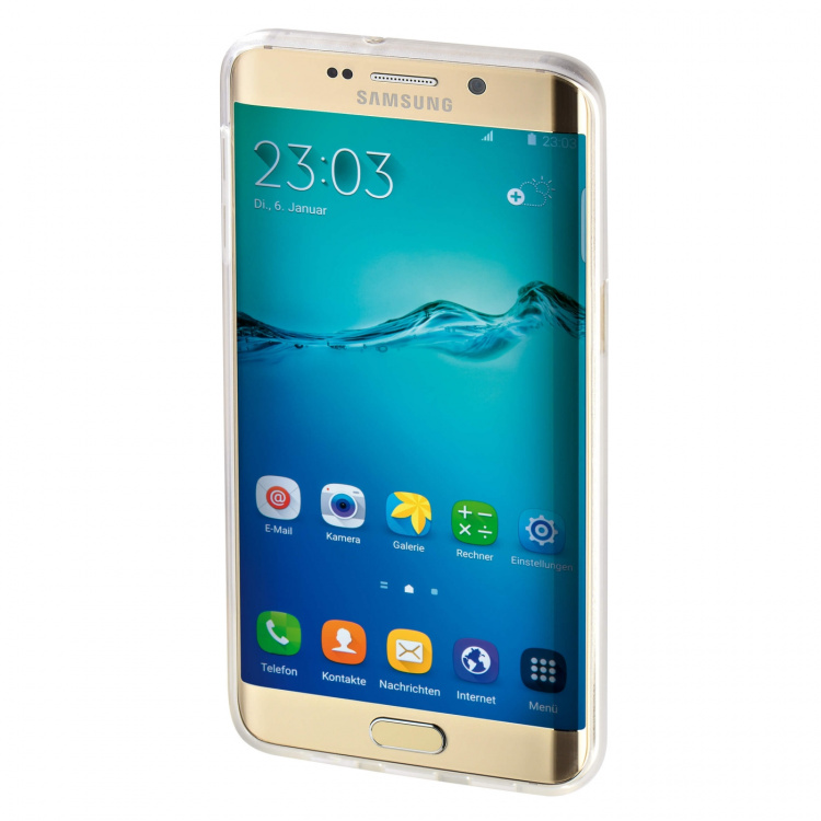 Hama Mobilcover Samsung S6 Edge+ Crystal Transparent