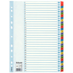 ESSELTE Register Mylar A4/1-31 Multifarvet