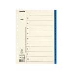 ESSELTE Register Servo A4/1-10 Blå