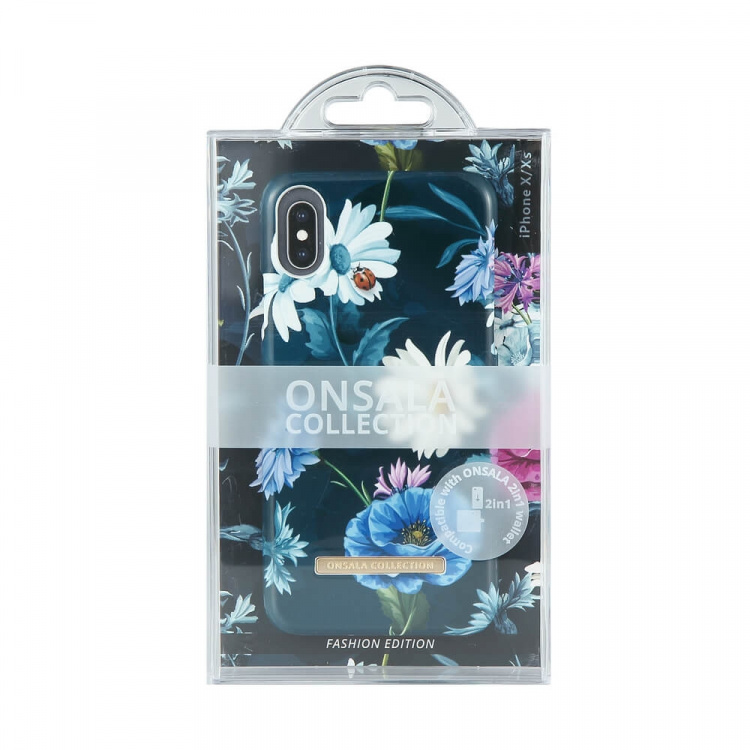 Onsala COLLECTION Mobil Cover Shine Poppy Chamomile iPhone X/XS