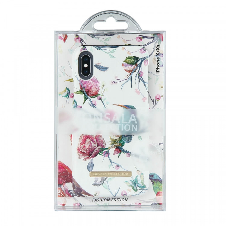 Onsala COLLECTION Mobil Cover Shine Vintage Birds iPhone X/XS