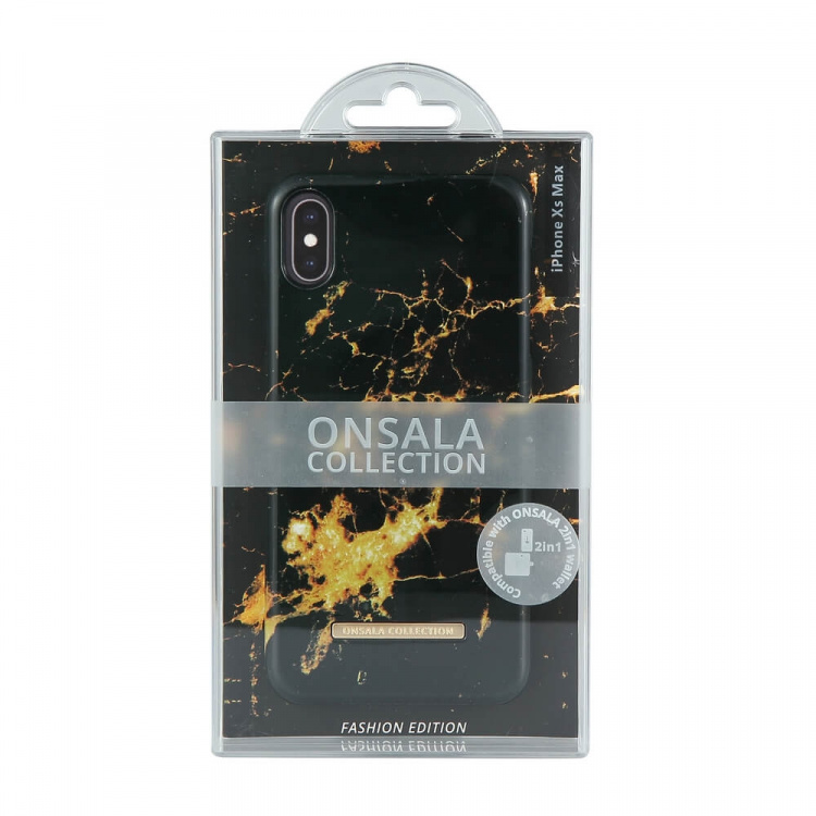 Onsala COLLECTION Mobil Cover Shine Goldmine Marble iPhone XS MAX