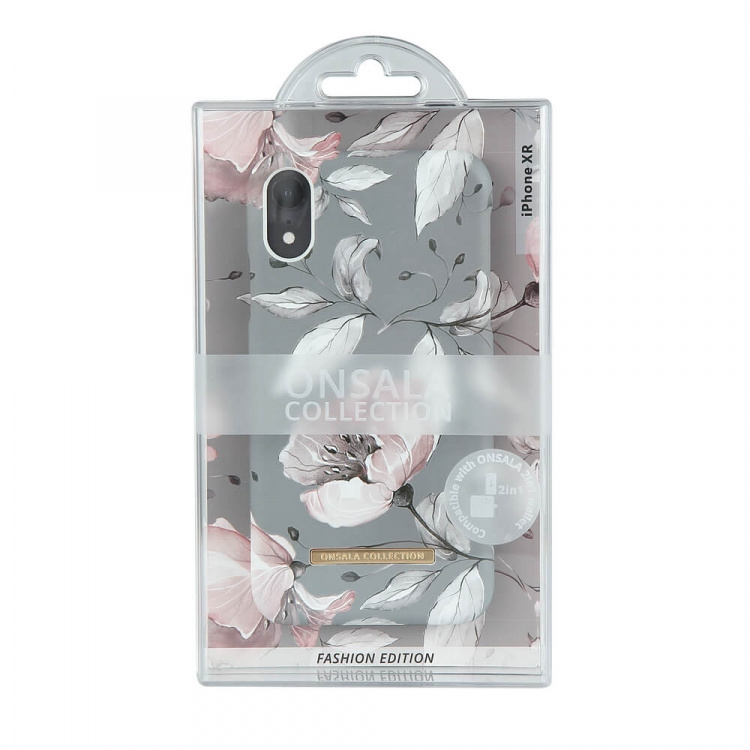 Onsala COLLECTION Mobil Cover Soft Flowerleaves iPhone XR