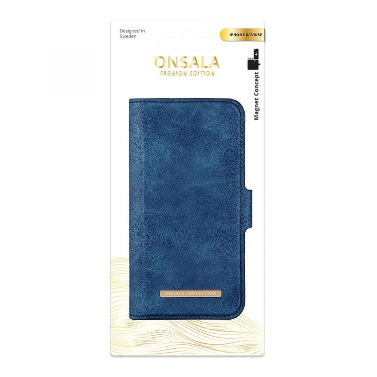 Onsala Wallet Royal Blue iPhone 6/7/8/SE2020/22