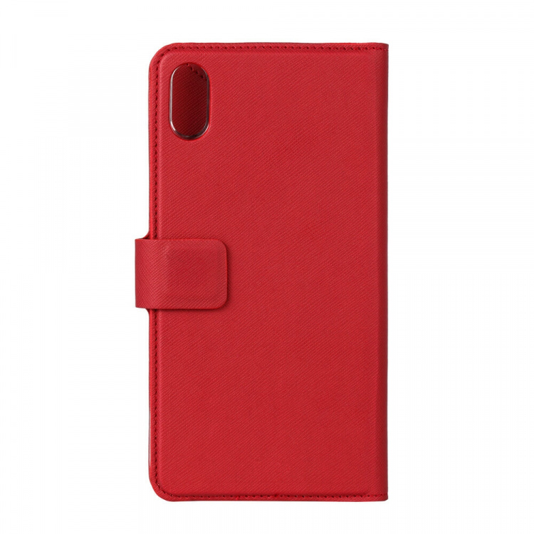 Onsala COLLECTION Wallet Saffiano Red iPhone XS MAX