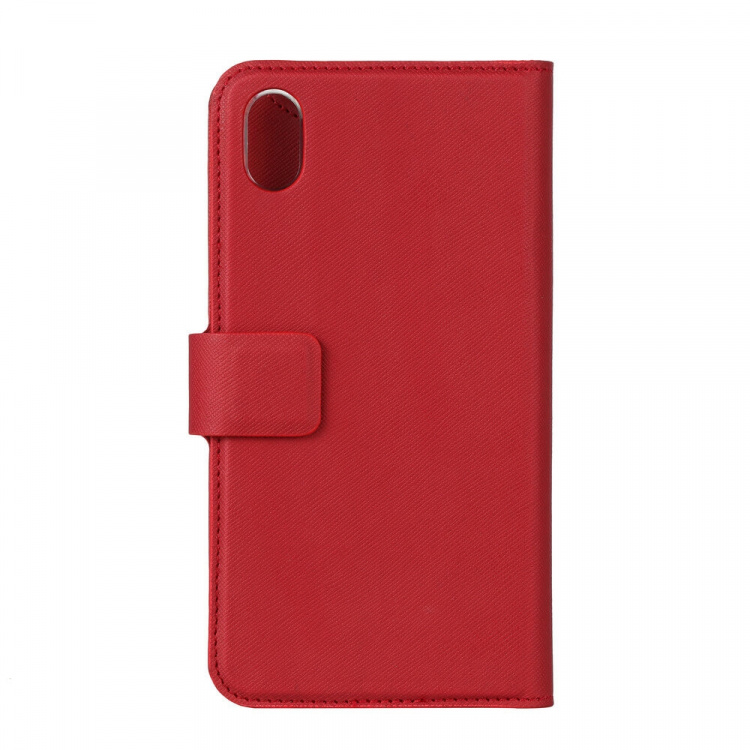 Onsala COLLECTION Wallet Saffiano Red iPhone XR