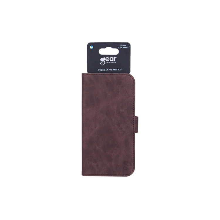 Gear Wallet Brun - iPhone 14 Pro Max