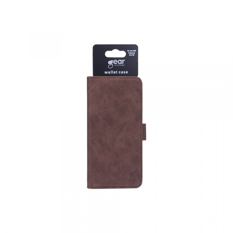 Gear Wallet Brun - Samsung A22 5G