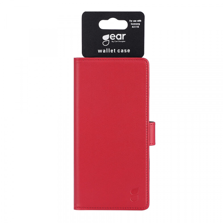 Gear Wallet Rød - Samsung A22 5G