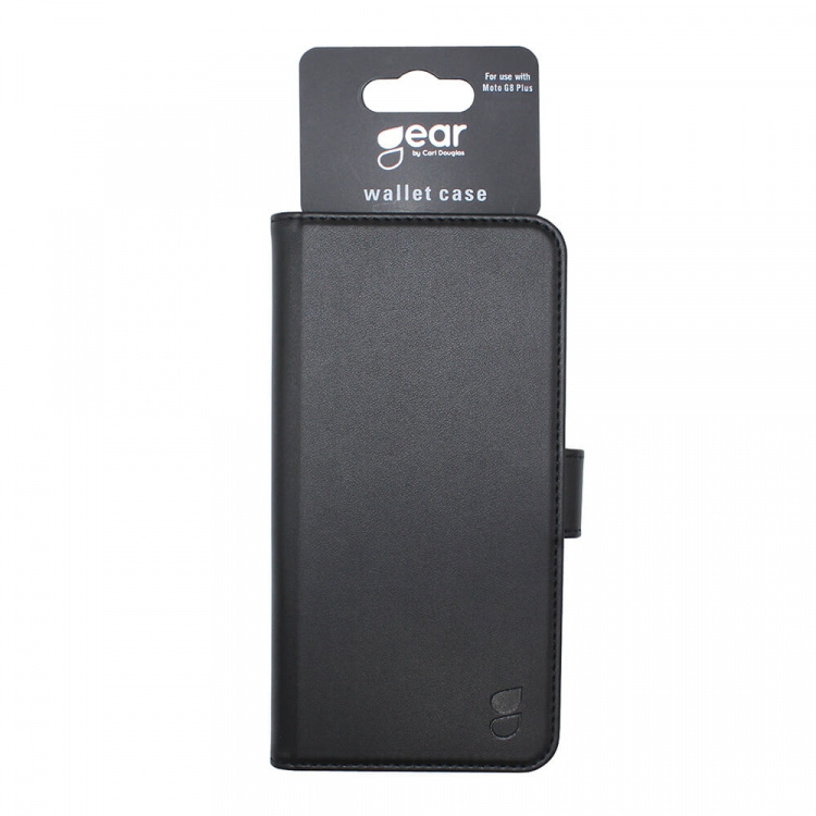 Gear Wallet Motorola G8 Plus Sort