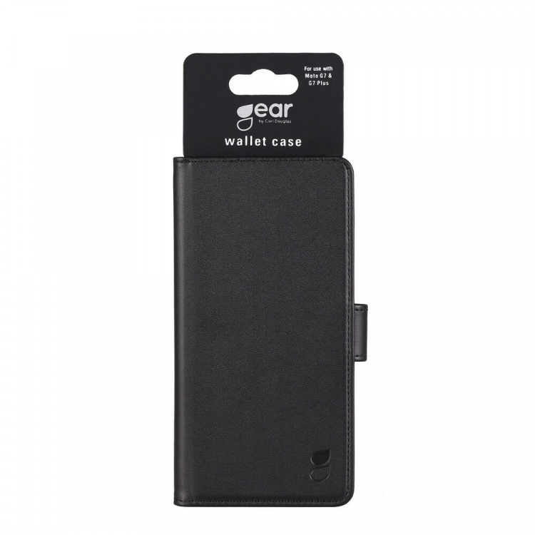 Gear Wallet Motorola Moto G7/G7 Plus Sort