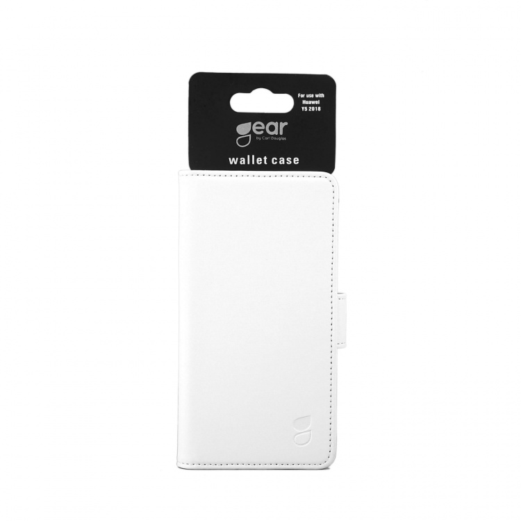 Gear Wallet Hvid - Huawei Y5 2018