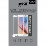 Gear Hærdet Glas 3D Full Cover Hvid Samsung S6