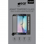 Gear Hærdet Glas 3D Full Cover Sort Samsung S6 Edge
