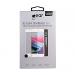 Gear Hærdet Glas 3D Gummed Full Cover Hvid iPhone 6/7/8/SE2020/22