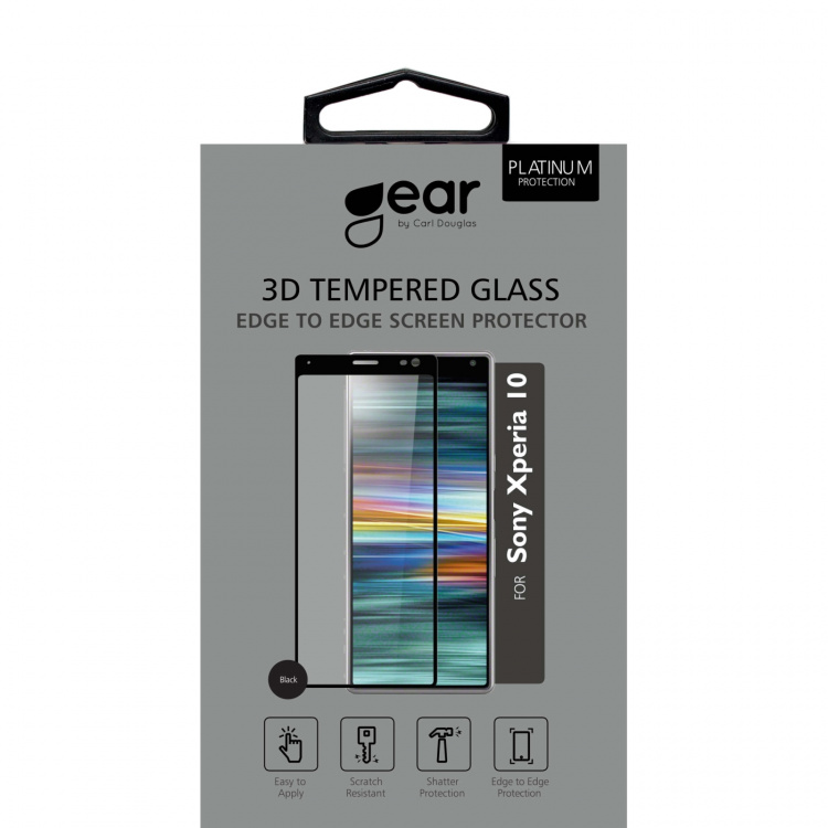 Gear Hærdet Glas 3D Sony Xperia 10