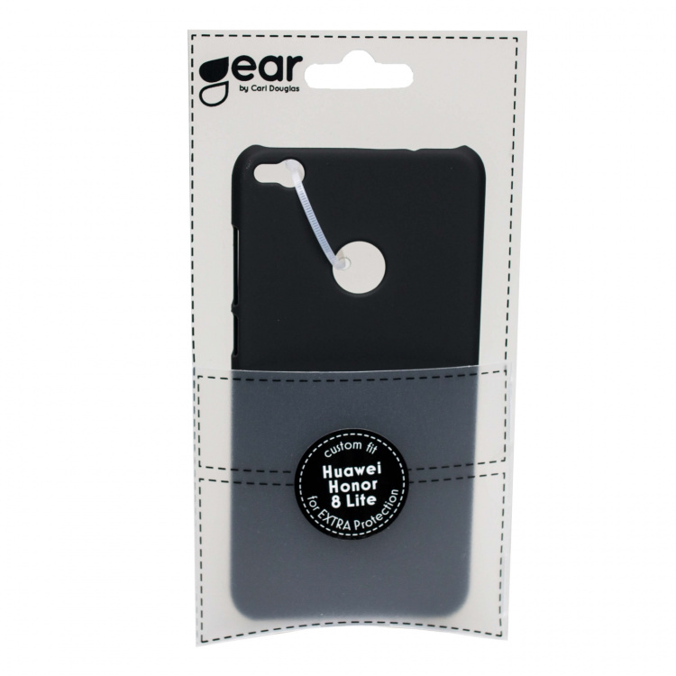 Gear Mobilcover Sort - Huawei Honor 8 Lite