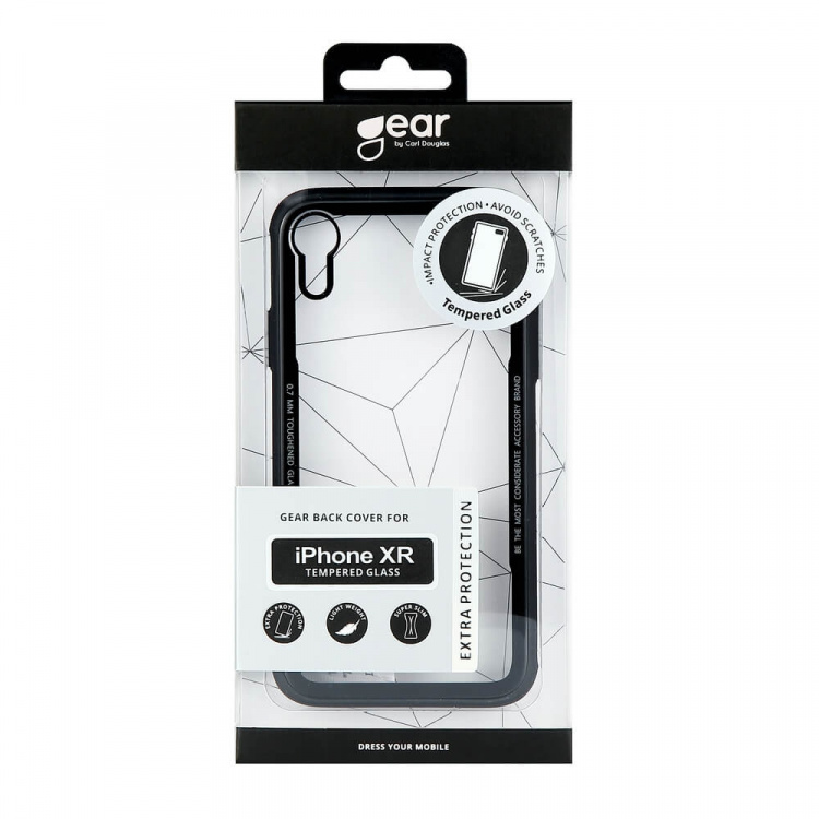 Gear Mobilcover Hærdet Glas - iPhone XR