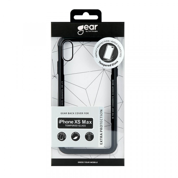 Gear Mobilcover Hærdet Glas - iPhone XS Max