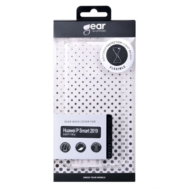 Gear Mobilcover TPU Transparent - Huawei P Smart 2019