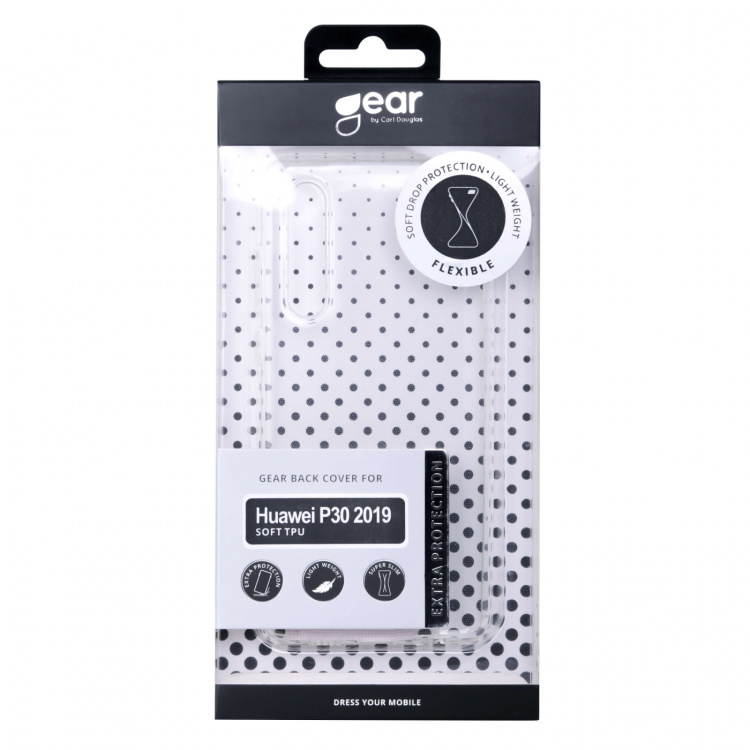 Gear Mobilcover TPU Transparent - Huawei P 30 2019