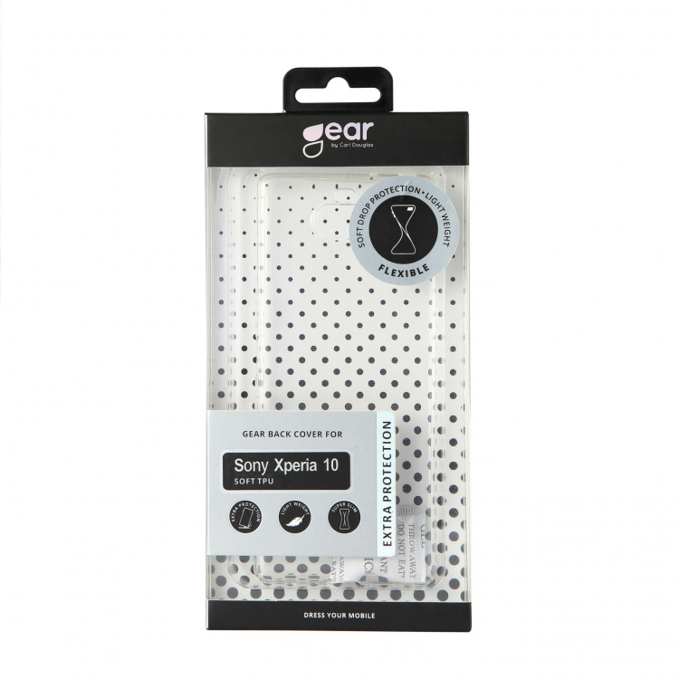 Gear Mobilcover TPU Transparent - Sony Xperia 10