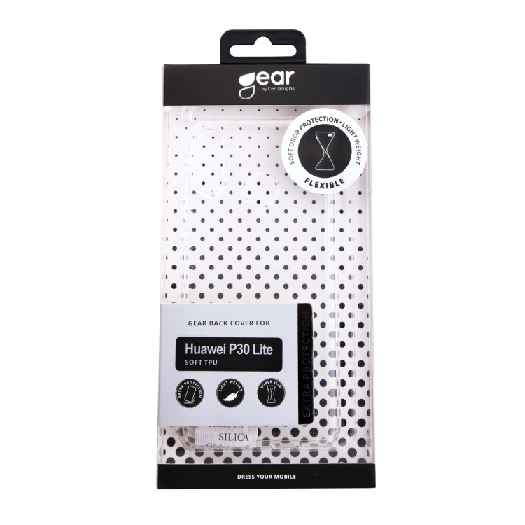 Gear Mobilcover TPU Transparent - Huawei P30 Lite