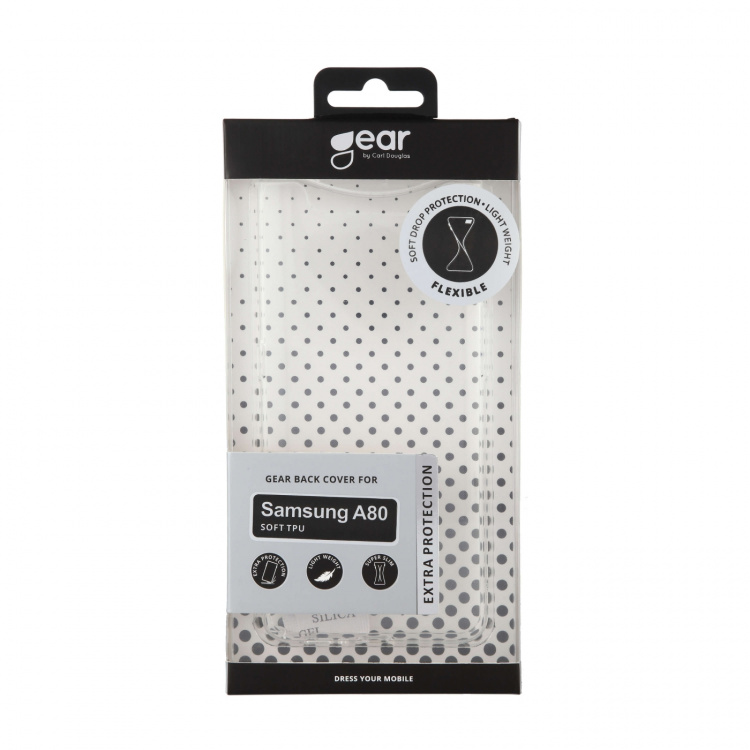 Gear Mobilcover TPU Transparent - Samsung A80 2019