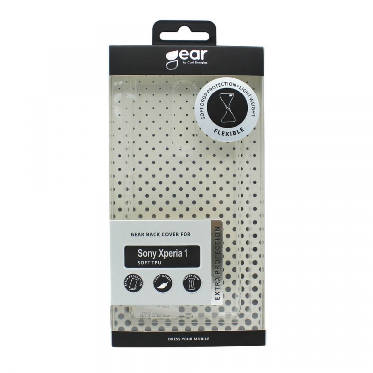 Gear Mobilcover TPU Transparent - Sony Xperia 1/XZ4