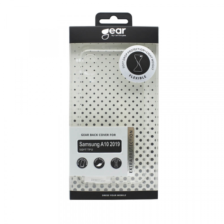 Gear Mobilcover TPU Transparent - Samsung A10 2019