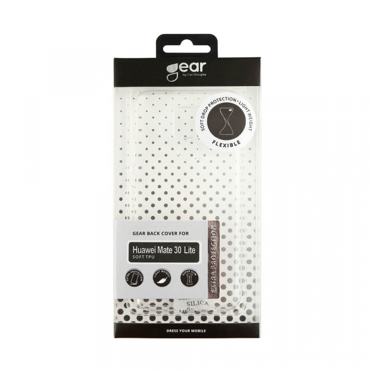 Gear Mobilcover TPU Transparent - Huawei Mate 30 Lite