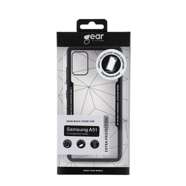 Gear Mobilcover Hærdet Glas - Samsung A51