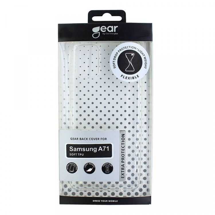 Gear Mobilcover TPU Transparent - Samsung A71