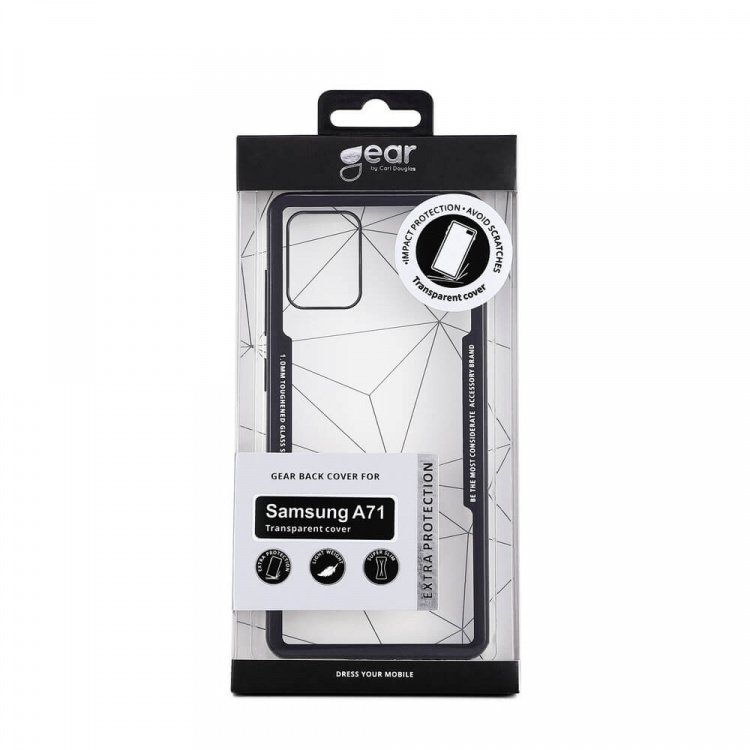Gear Mobilcover Hærdet Glas - Samsung A71