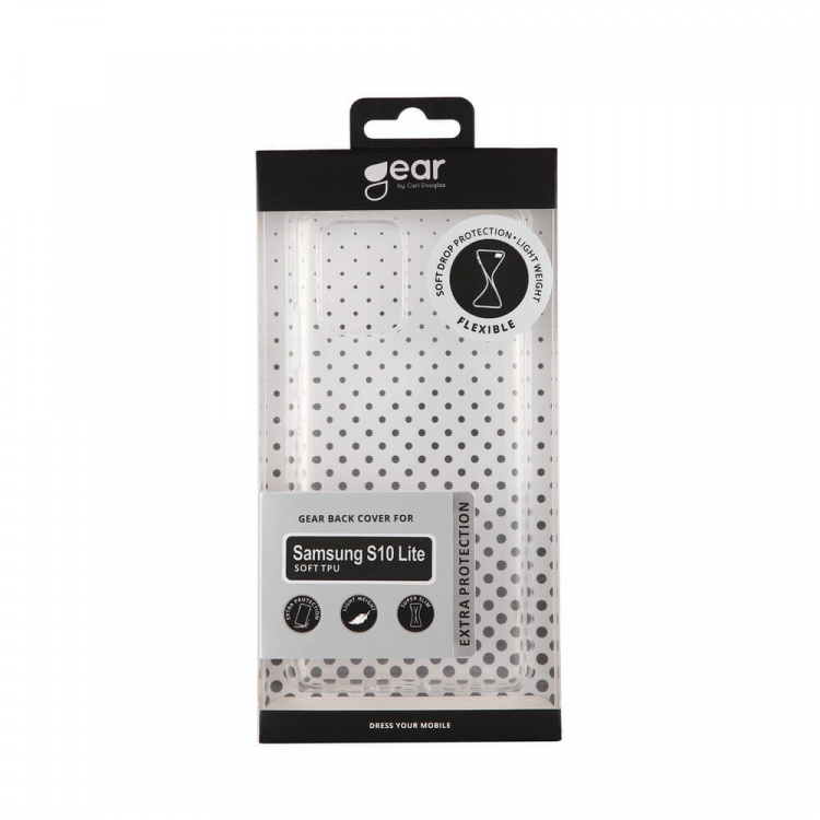 Gear Mobilcover TPU Transparent - Samsung S10 Lite