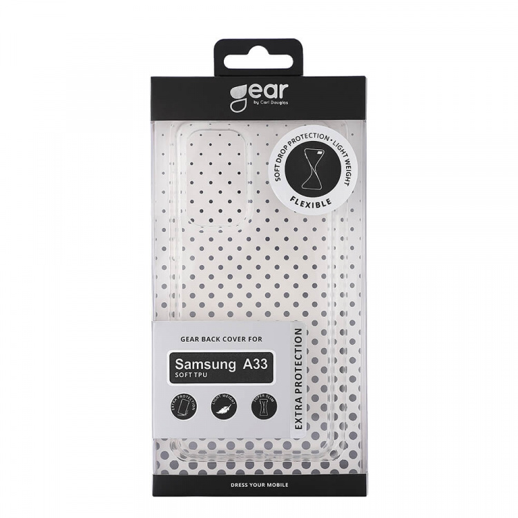 Gear Mobilcover TPU Transparent - Samsung A33