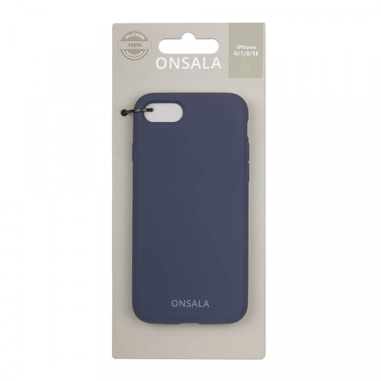 Onsala Mobilcover Silikone Cobalt Blue - iPhone 6/7/8/SE