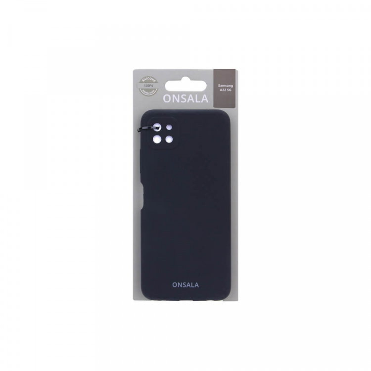 Onsala Mobilcover Silikone Black - Samsung A22 5G