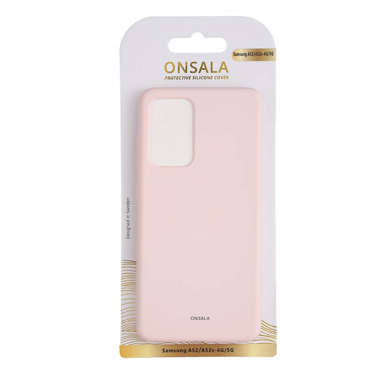 Onsala Mobilcover Silikone Sand Pink - Samsung A52/A52s 4G/5G
