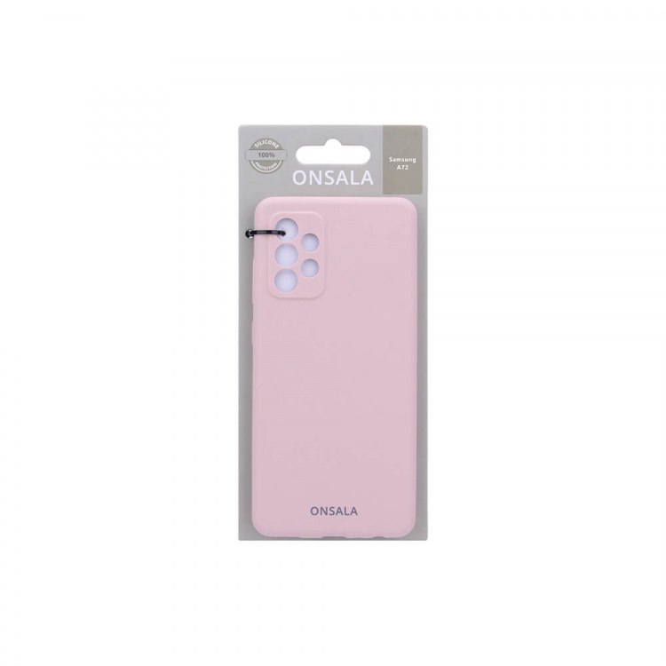 Onsala Mobilcover Silikone Sand Pink - Samsung A72