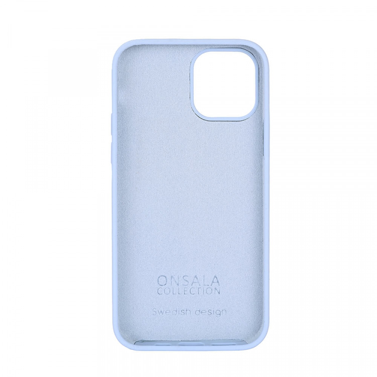 Onsala Mobilcover Silikone Light Blue - iPhone 12 / 12 Pro