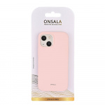 Onsala Mobilcover Silikone Chalk Pink - iPhone 13 Mini