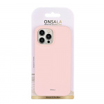 Onsala Mobilcover Silikone Chalk Pink - iPhone 13 Pro Max